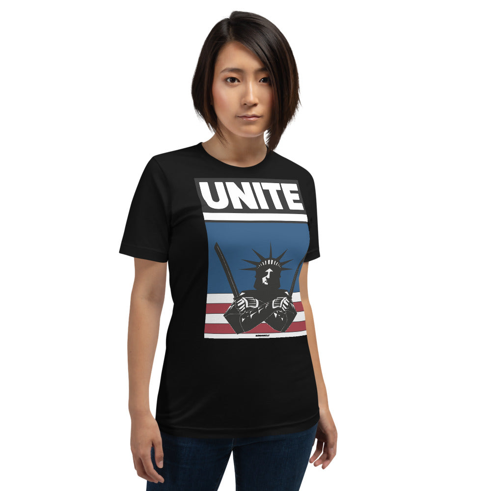 Samurai Lady USA UNITE Short-Sleeve Unisex T-Shirt