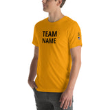 Customizable Softball Team Short-Sleeve Unisex T-Shirt