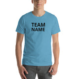 Customizable Softball Team Short-Sleeve Unisex T-Shirt