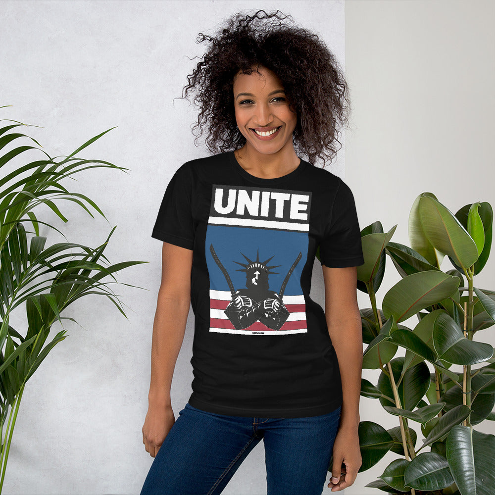 Samurai Lady USA UNITE Short-Sleeve Unisex T-Shirt