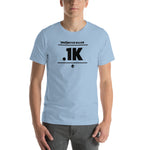 .1 kilometer marathon Short-Sleeve Unisex T-Shirt