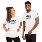 Customizable Softball Team Short-Sleeve Unisex T-Shirt