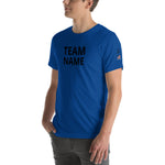 Customizable Softball Team Short-Sleeve Unisex T-Shirt