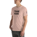 Customizable Softball Team Short-Sleeve Unisex T-Shirt