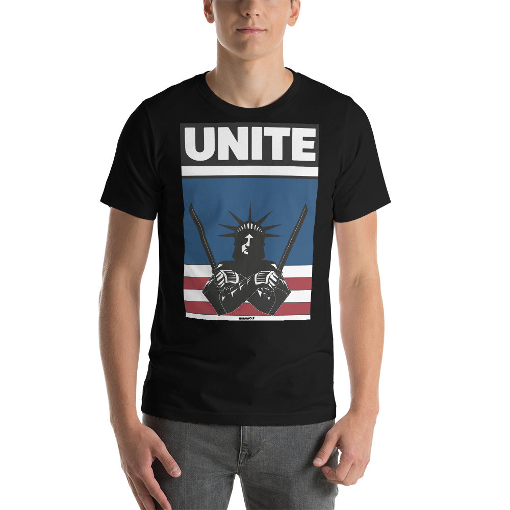 Samurai Lady USA UNITE Short-Sleeve Unisex T-Shirt