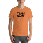 Customizable Softball Team Short-Sleeve Unisex T-Shirt