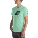 Customizable Softball Team Short-Sleeve Unisex T-Shirt