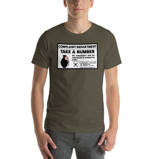 Nornwolf Complaint Dept Short-Sleeve Unisex T-Shirt