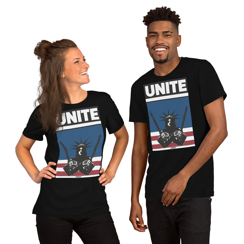 Samurai Lady USA UNITE Short-Sleeve Unisex T-Shirt