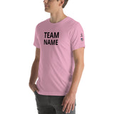 Customizable Softball Team Short-Sleeve Unisex T-Shirt