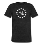 Spirit of 76 Unisex Tri-Blend T-Shirt - heather black