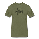 Helm of Awe T-Shirt - heather military green