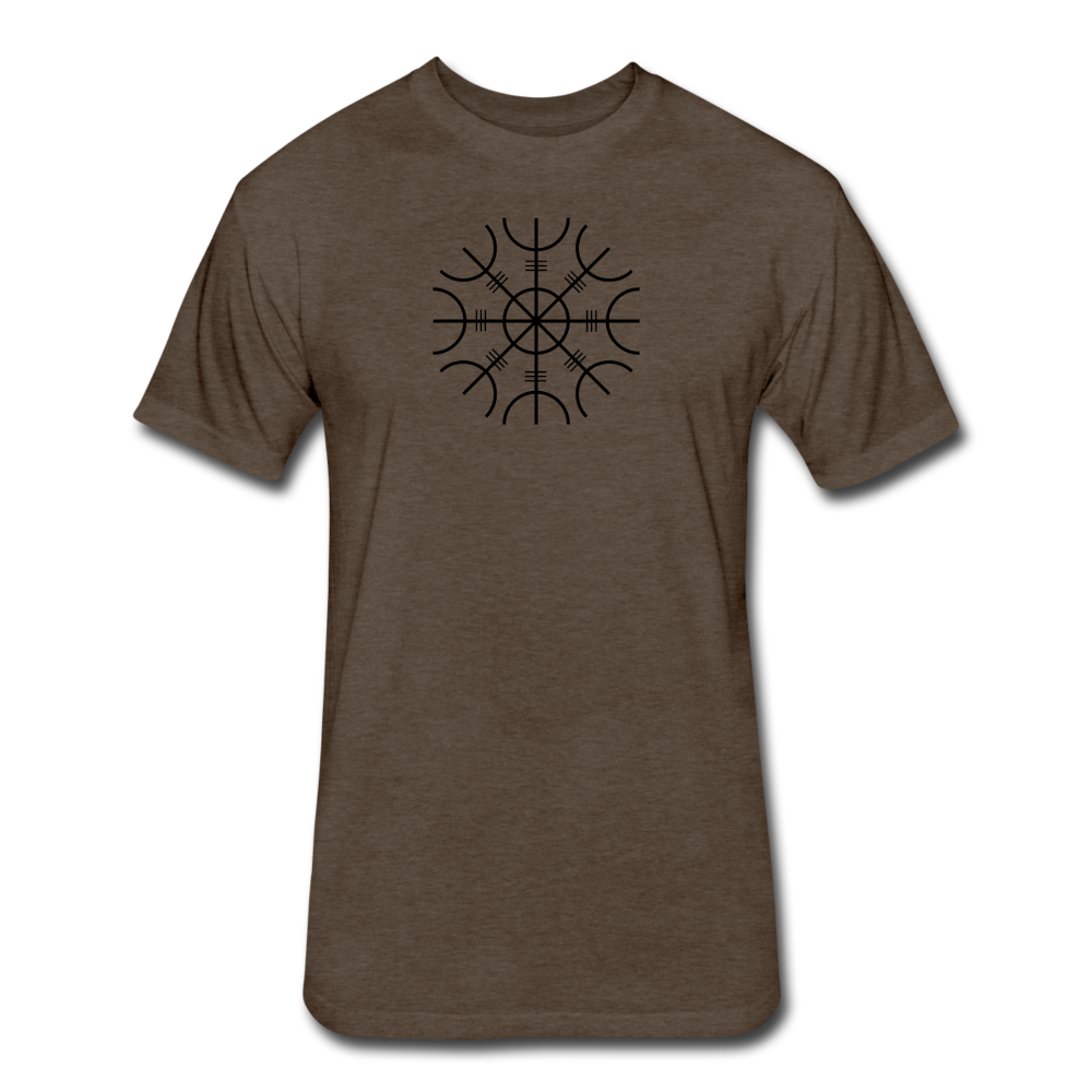 Helm of Awe T-Shirt - heather espresso